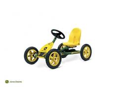 Berg Pedal Gokart Buddy John Deere | Kinderfahrzeug, Tretauto mit Optimale Sicherheid, Luftreifen und Freilauf, Kinderspielzeug geeignet für Kinder im Alter von 3-8 Jahren