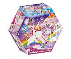 Craze Splash BEADYS Einhorn Swarovski Wasserperlen Bastelset für Kinder Bügelperlen ohne Bügeln 58467 58467-Splash, Play Set Unicorn