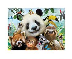 Howard Robinson hr28555 Selfie Zoo Super 3D Kinder Wand Poster