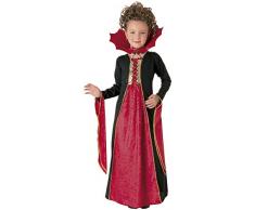 Rubies Mädchen Kleid Gothic Vampir Halloween Fasching Karneval Gr.M 5-7 Jahre