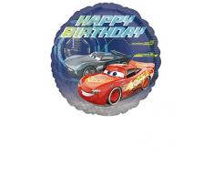 amscan 8.982.966,5 cm Standard C Cars Happy Birthday Luftballon