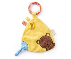 NINY Woodyland_1068700011 Kuscheltuch mit Rassel, Mehrfarbig