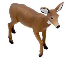 Mojo Dekofigur Hirsch mit weißem Schwanz