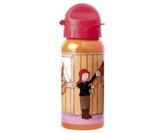 sigikid, Mädchen, Trinkflasche mit Drehverschluss 0,4 l, Pony Sue, Orange/Rot, 24489