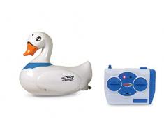 Jamara 410108 RC Water Animals 2,4GHz Schwan – mit Sicherheitsfunktion Schiffsschrauben drehen Sich nur im Wasser, 2 Antriebsmotoren, einfach zu steuern, weiß