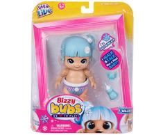Little Live Bizzy Bubs 34726 - Baby Wirbelwind Flöckchen Snowbeam, Babypuppe Schneeflöckchen für Kinder ab 5 Jahre, Puppe läuft und spricht, Funktionspuppe mit Zubehör, Püppchen ca. 13 cm