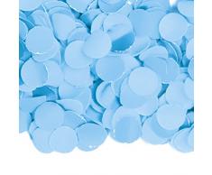 Folat Konfetti Luxe 1Kg Babyblau