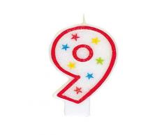 Zahlenkerze zum Geburtstag