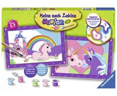 Ravensburger Malen nach Zahlen 27774 - Bunte Einhornwelt