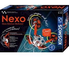 KOSMOS - Nexo - Dein Kletter-Roboter, läuft Fensterscheiben hoch, Roboter Spielzeug fürs Kinderzimmer, einfach schnell zusammenbauen, mit Elektro-Pumpsystem, Experimentierkasten für Kinder ab 6 - 12