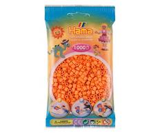 Hama 207-79 Bügelperlen Midi, ca. 1000 Perlen in apricot