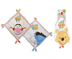 Simba 6315873317 - Disney Winnie the Puuh Baby II, Schmusetuch, 3-sortiert