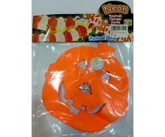 Blumen Paolo – Papiergirlanden Fluo Motive Sortiert für Halloween, Mehrfarbig, 004.65048