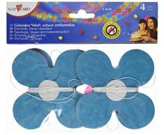 Susy Card 40012254 - Girlanden Mini, schwer entflammbar, 2 m, 4 Stück