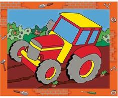 Ravensburger 277186 - Fahrzeuge, Malen nach Zahlen Junior, 2 Motive, 30 x 24 cm