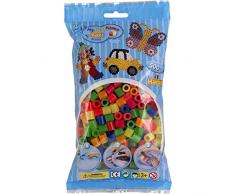 Hama 8472 - Bügelperlen Maxi, ca. 500 Stück in verschiedenen Neon Farben