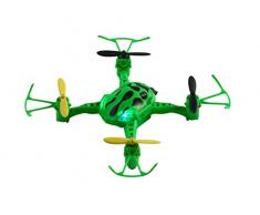 Revell Control RC Quadrocopter für Einsteiger im coolen Design, ferngesteuert mit IR Fernsteuerung, leicht zu fliegen durch 6-Axis-Stabilisierungssystem, mit Propellerschutz, Indoor - FROXXIC 23884