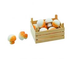 Goki 51674 - Kaufläden und Zubehör - Champignons, Gemüsekiste