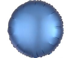 Amscan 3680801 Folienballon, Azure, Rund