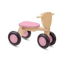 New Classic Toys - 11422 - Spielfahrzeuge - Rosa Rutscher Holz-Sitz-Roller