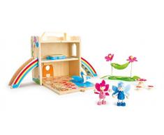 Small Foot 9540 Puppenhaus Ferienhaus im Koffer