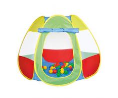 Knorrtoys 55323 - Bällebad Bellox inklusive 50 Bälle, Spielzelt, bunt