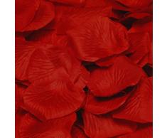 Folat 08849 - Deluxe Streudeko Rosenblätter - dunkelrot - 144 Stk.