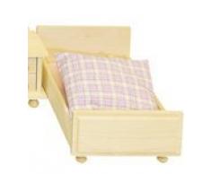 Rülke Holzspielzeug 22265 Puppenhauszubehör, holzfarben, rosa