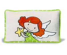 Nici 37340 – Kissen Schutzengel, 43 x 25 cm, grün