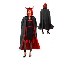 Folat 23723 Beidseitig verwendbares Cape Halloween Costume Einheitsgröße