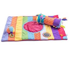 Woodyland 1068700016 Niny Baby Set: Spielmatte, Roller, Ball, Mehrfarbig
