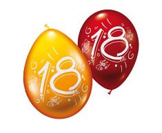 Susy Card 40011783 - Luftballons 18, 6er Packung