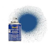 Revell 34156 Spraydose blau, matt Spray Color, Farben in der praktischen 100-ml-Sprühdose