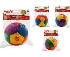 Globo Toys Globo - 5079 15 cm VITAMINA _ G 4 Verschiedene Polyester Ball mit Glocke