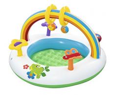 Bestway 52239 - Aufblasbares up, in und Over Rainbow Go und Grow Activity Gym Spielcenter / Baby Mobile, größe: 91x56 cm