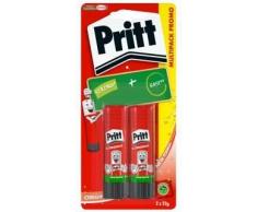 Pritt 9H PK6BP Klebestift 2er Set je 22 g, inklusive Fingerpuppe, sortiert