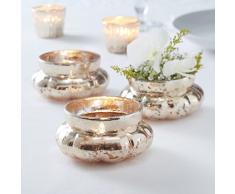 Ginger Ray Wedding Large Gold Tea Light Holder Glas