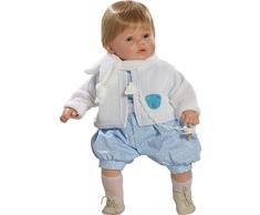 Berbesa 80331 - Baby Dulzon Puppe, 62 cm, weiß Jacke