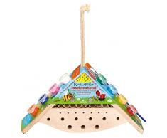 moses. Krabbelkäfer Insektenhotel zum Bemalen | Nisthilfe zum Selbergestalten | Für Kinder