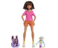 JP Other JPL57105 Flair Dora and The Lost City of Gold Puppe & Stiefel Set, Mehrfarbig