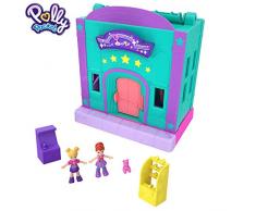 Polly Pocket GFP41 - Pollyville Store Arcade Spielhalle Puppenhaus, Puppen Spielzeug ab 4 Jahren