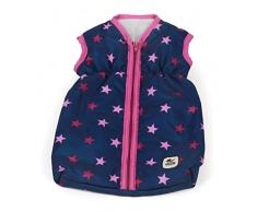 Bayer Chic 2000 792 72 Puppen-Schlafsack für Babypuppen, Stars Navy, pink