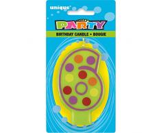 Unique Party Supplies Dekorative Geburtstags-Kerze