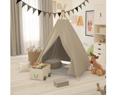 Elfique Tipi INDIANERZELT SPIELZELT KINDERZELT GARTENZELT mit Decke von Klara BRIST (7008-112)