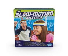 Hasbro Spiele E5804EU4 The Slow Motion Race Game, Partyspiel, mit Langsamkeit zum Sieg, Multicolor