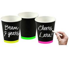 Folat Partei Tassen beschreibbar 6 Stück