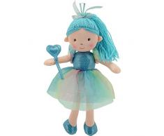 Sweety Toys 11858 Stoffpuppe Ballerina Plüschtier Prinzessin 30 cm türkis