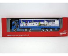 Herpa 307741 Volvo Fh Gl Vorhang Segeltuch Vorhang Schreglmann Modell-Set, X-Large