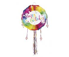Boland 30939 Pinata Happy Birthday, Mehrfarbig