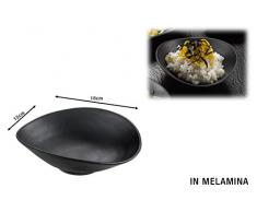 Leone Horeca Melamin Schale, Schwarz, 426.T8201